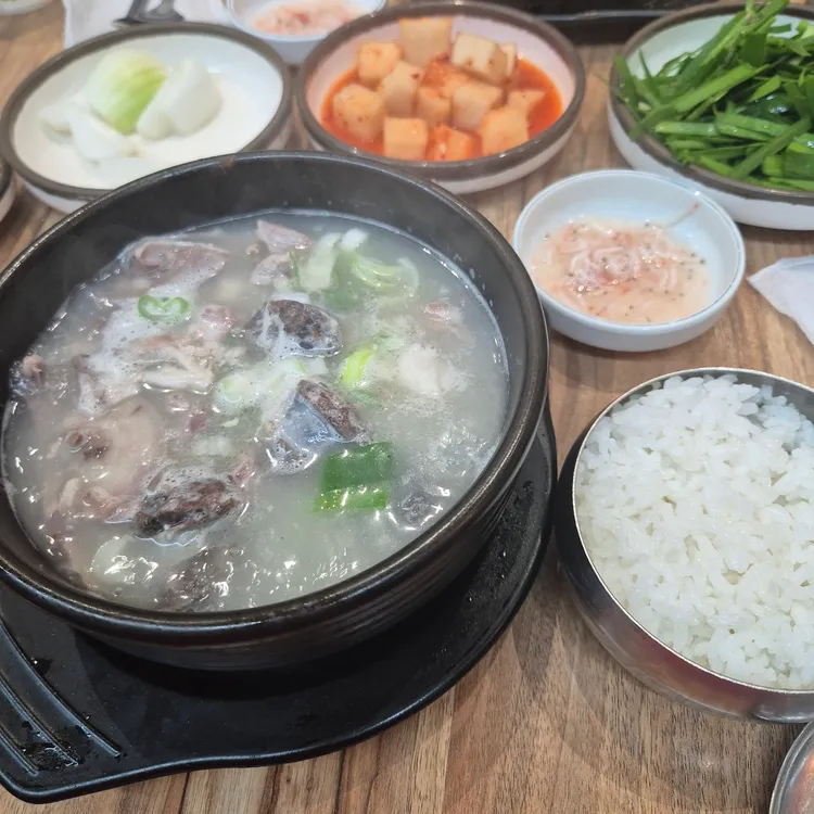 백암왕순대 사진