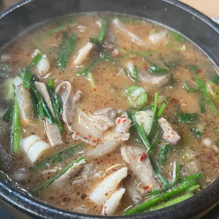 황금돼지순대국 사진