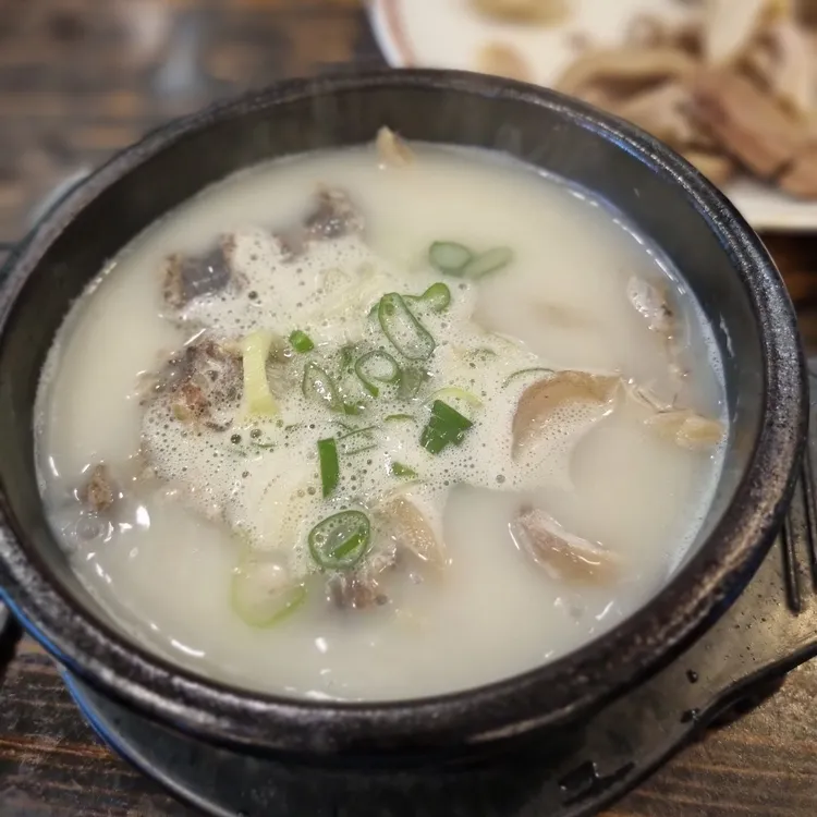 한국 순대국 사진