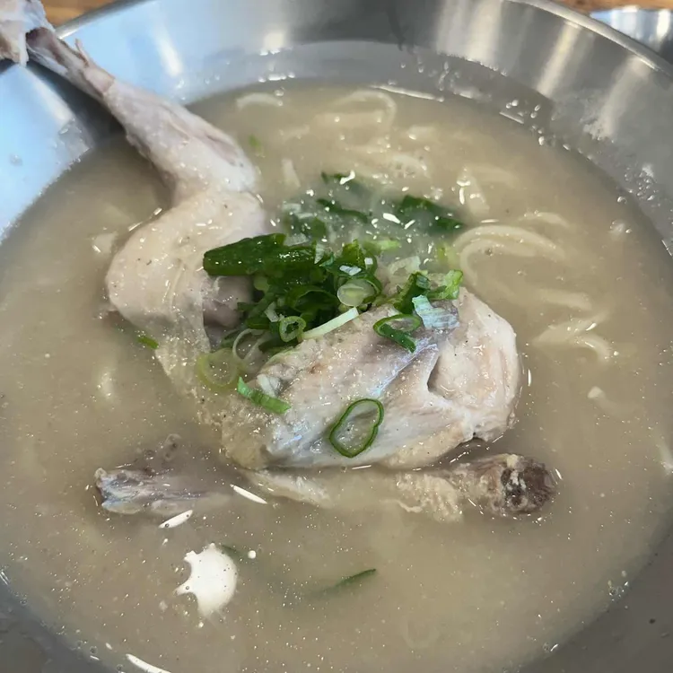 언양닭칼국수 사진