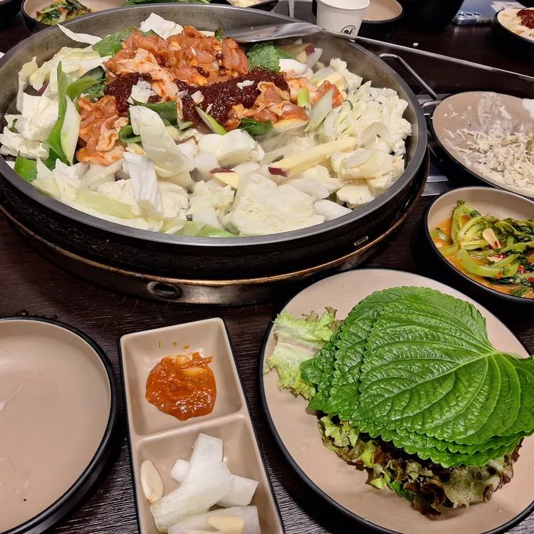 통나무집닭갈비 사진