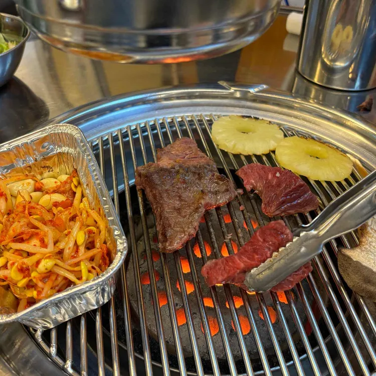 상록회관 연탄구이 사진