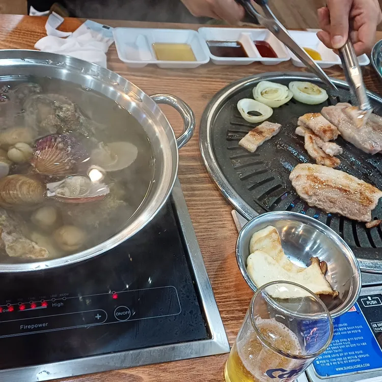 지지네 조개마을 무한리필 사진