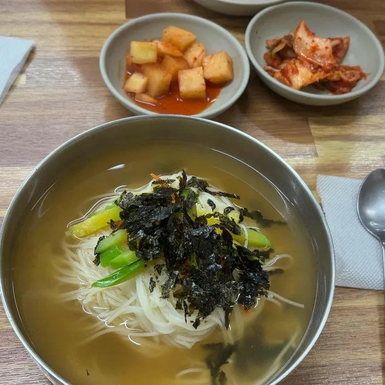 원조멸치국수 사진