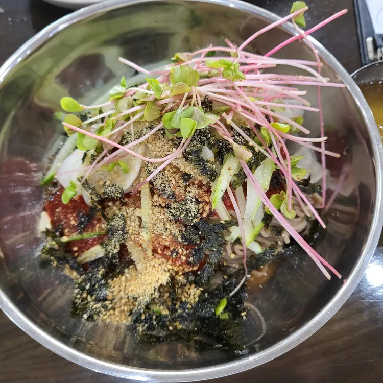 옥산막국수 사진