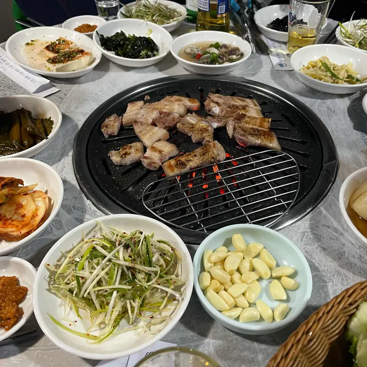 추억의 연탄구이 사진