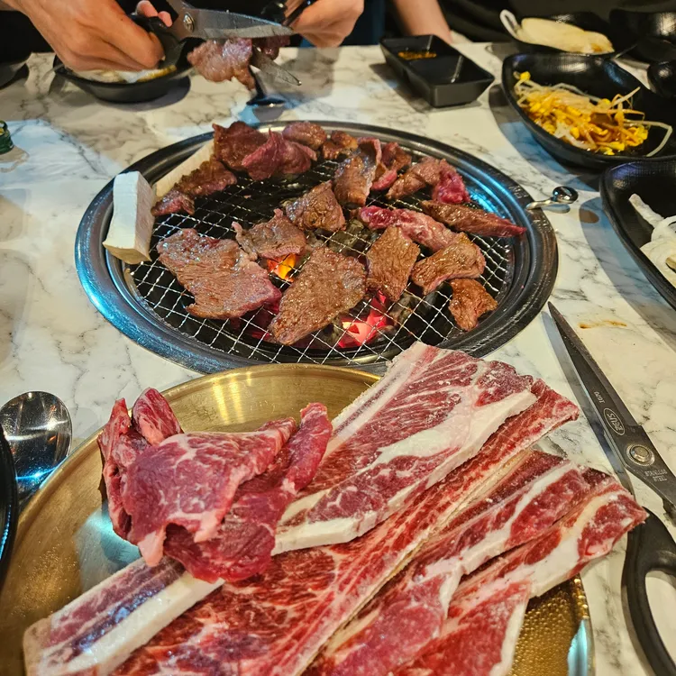 마장동 고기집 사진