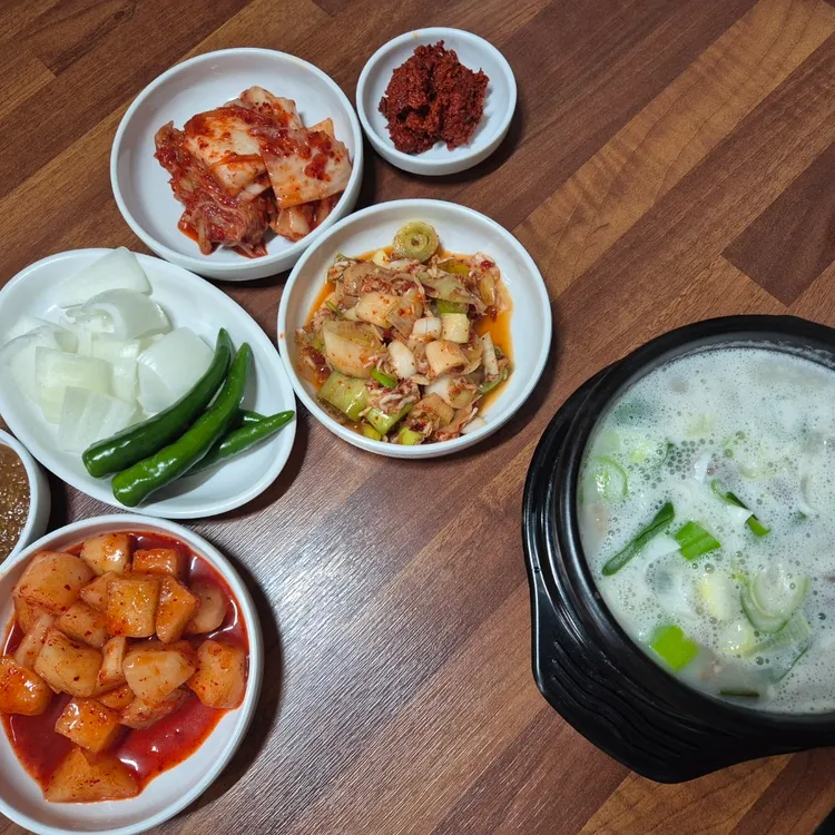 아바이순대 사진