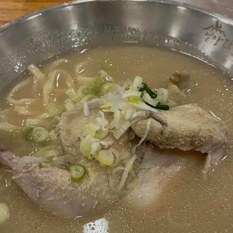 언양닭칼국수 사진