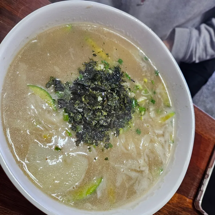 장수칼국수 사진