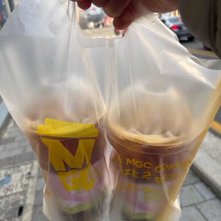 메가커피 사진