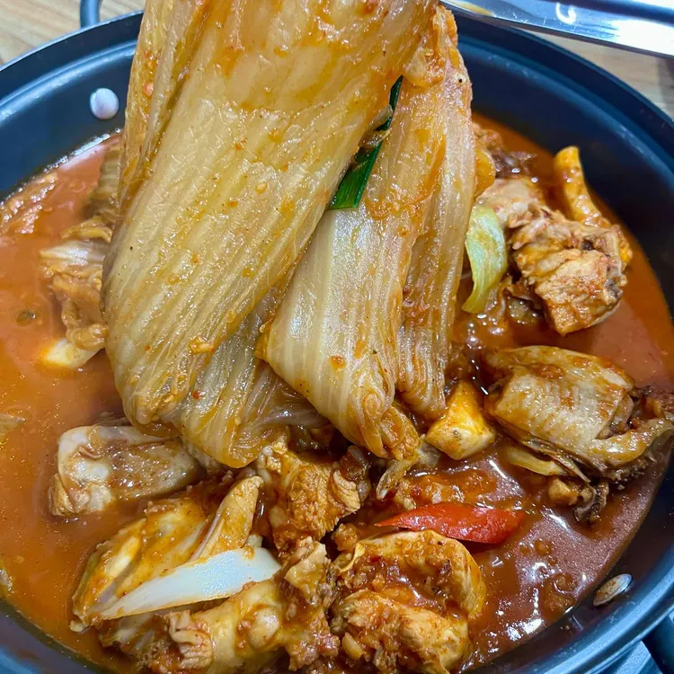 하슬라 묵은지찜닭 사진