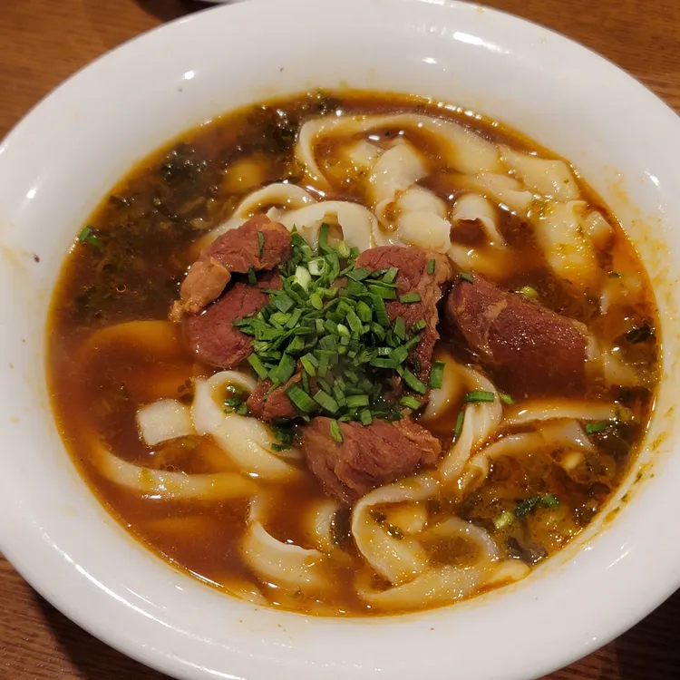 청화 우육도삭면 사진