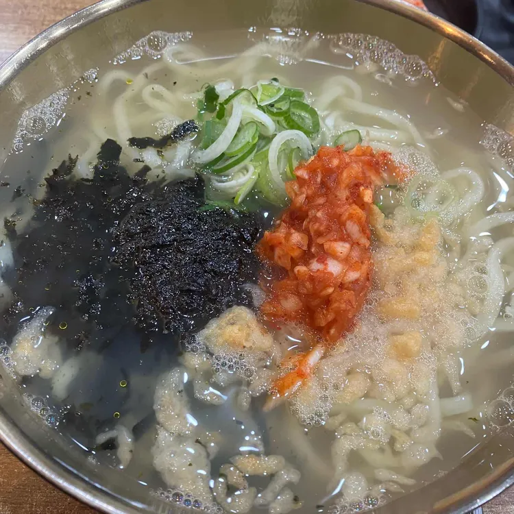 온천역칼국수 사진