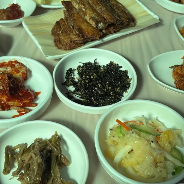 전라도밥상 어촌마을 사진