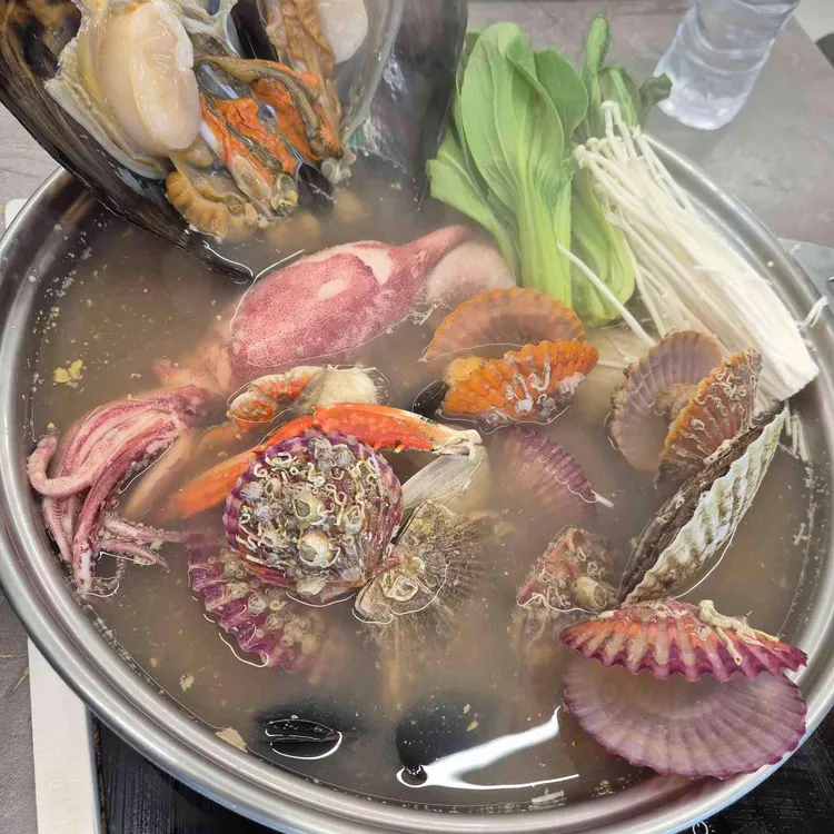 30CM 왕냄비 해물 손칼국수 사진