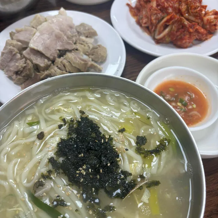충무칼국수 사진