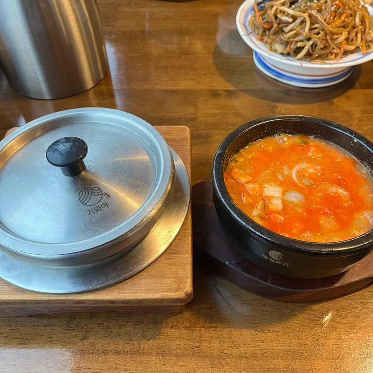 백중기와야순두부 사진