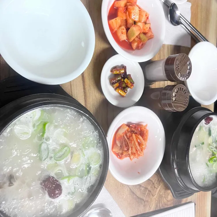 장수한방삼계탕 사진