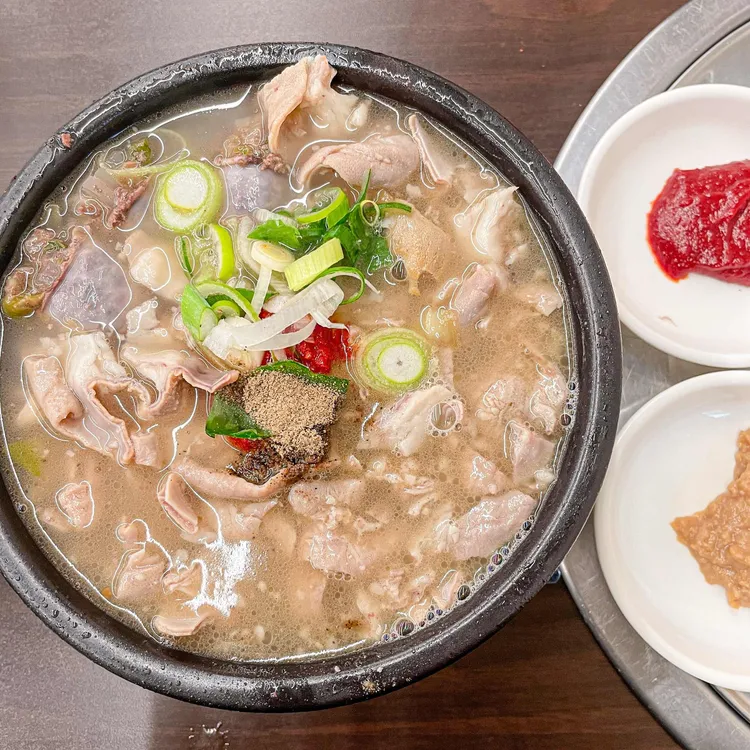 오문창 순대국밥 사진