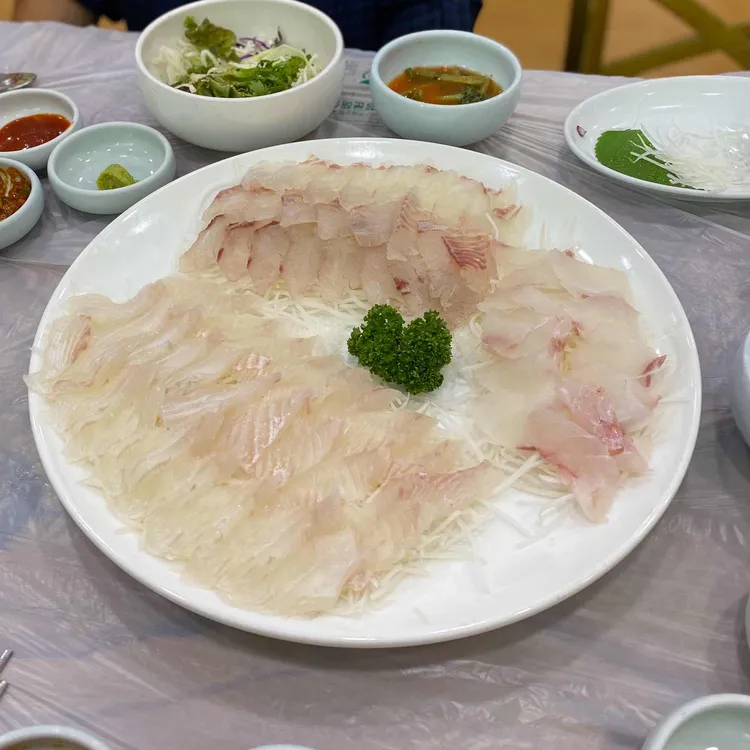 동백섬횟집 사진