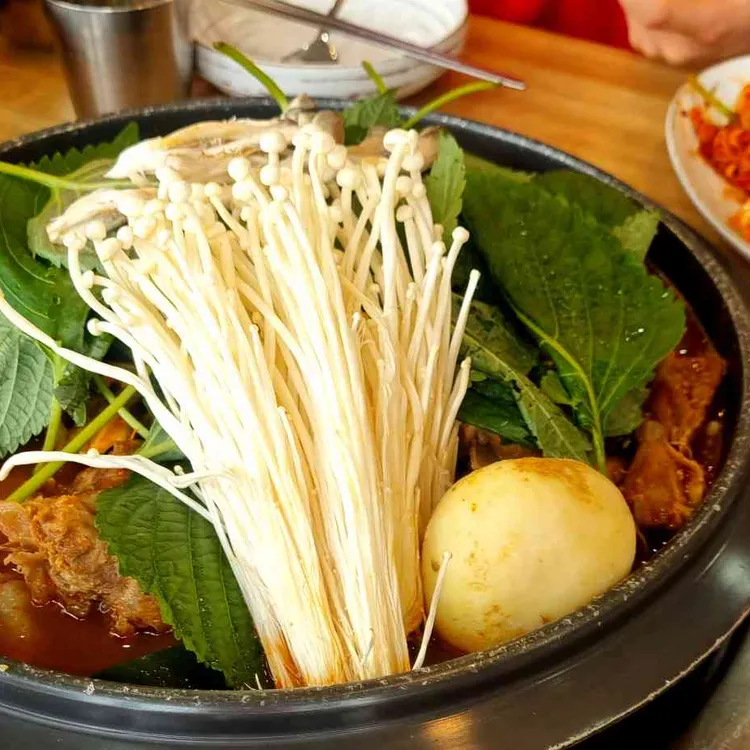 통큰감자탕 사진