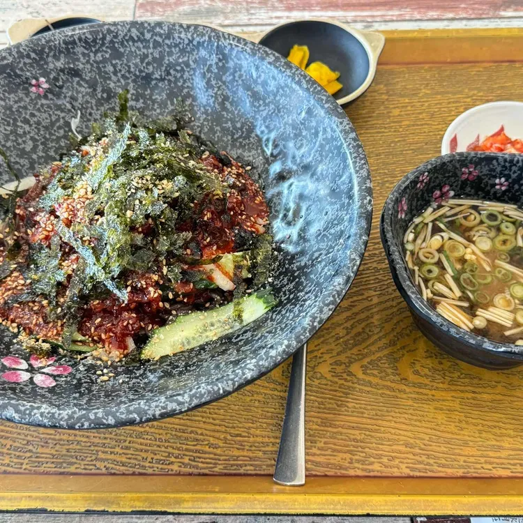 반송정 국시 사진