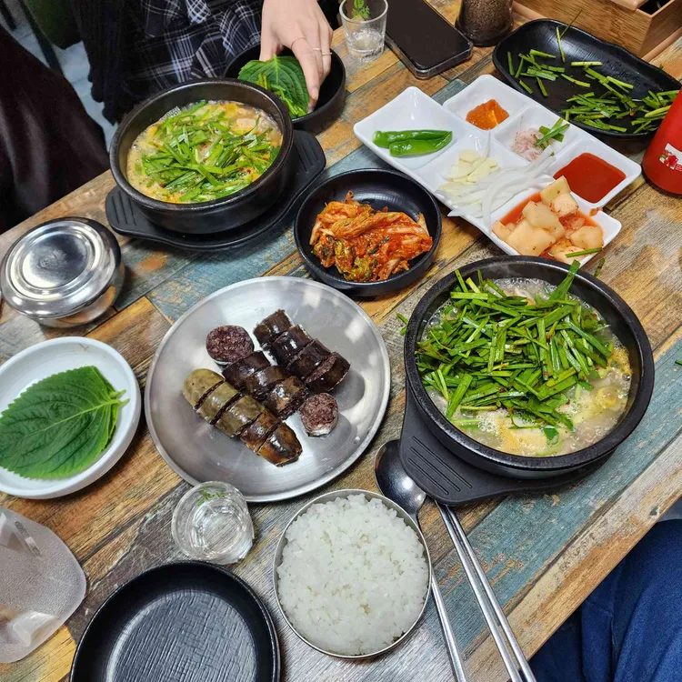 옛날피순대 사진