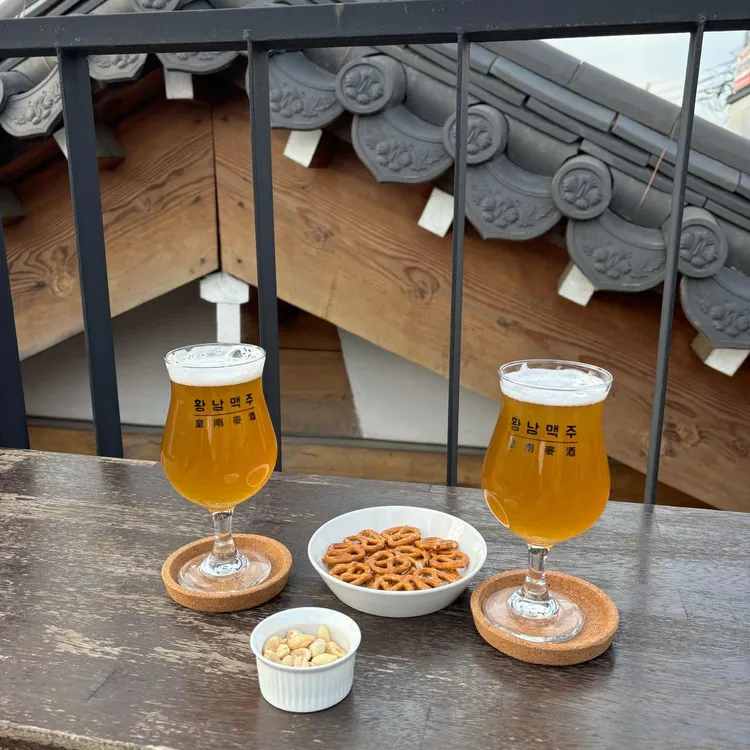 황남맥주 사진