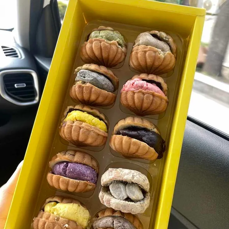 강릉조개빵 사진