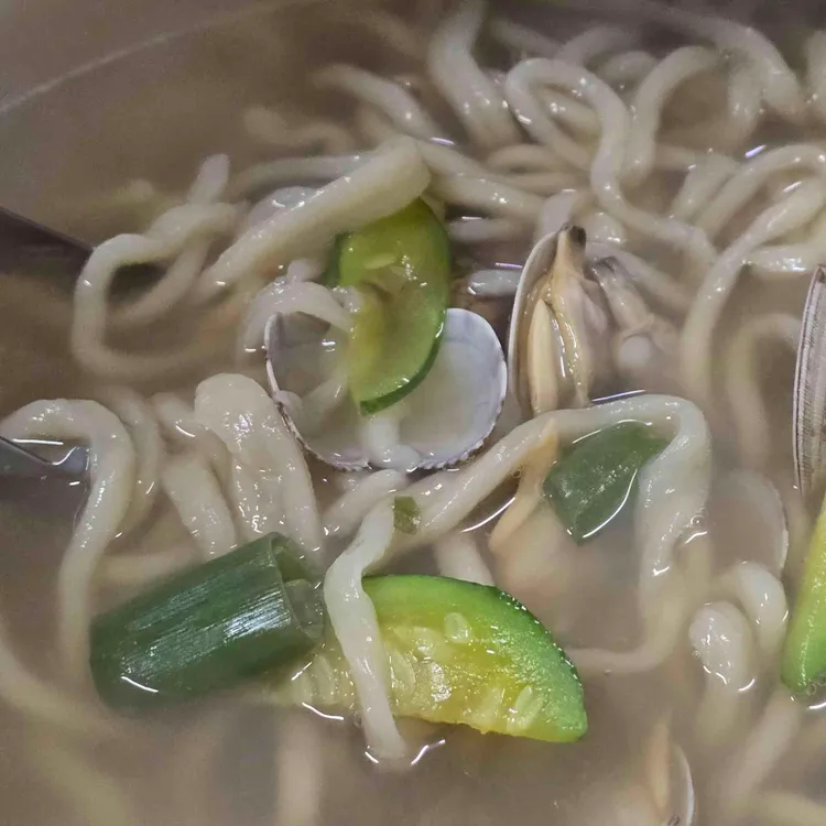 너구리칼국수 사진