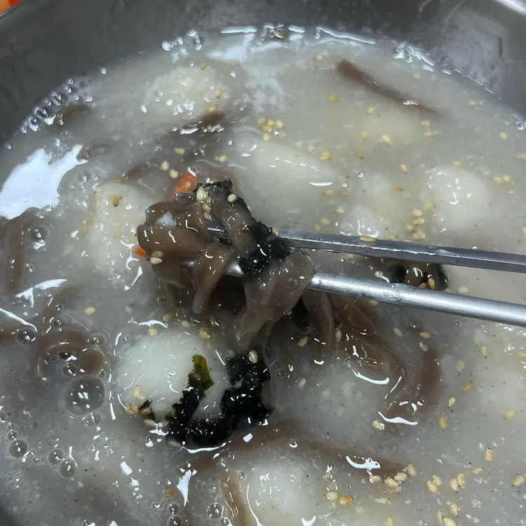 정선감자옹심이 사진