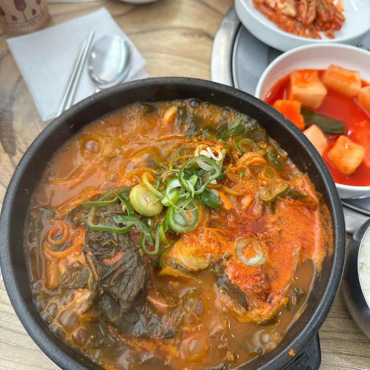 용감자탕 사진