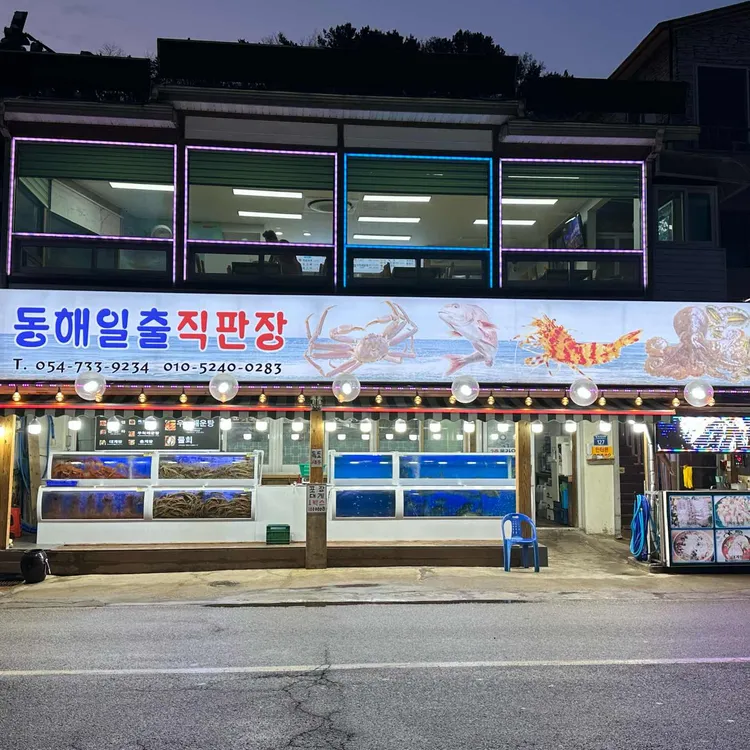 동해일출 사진