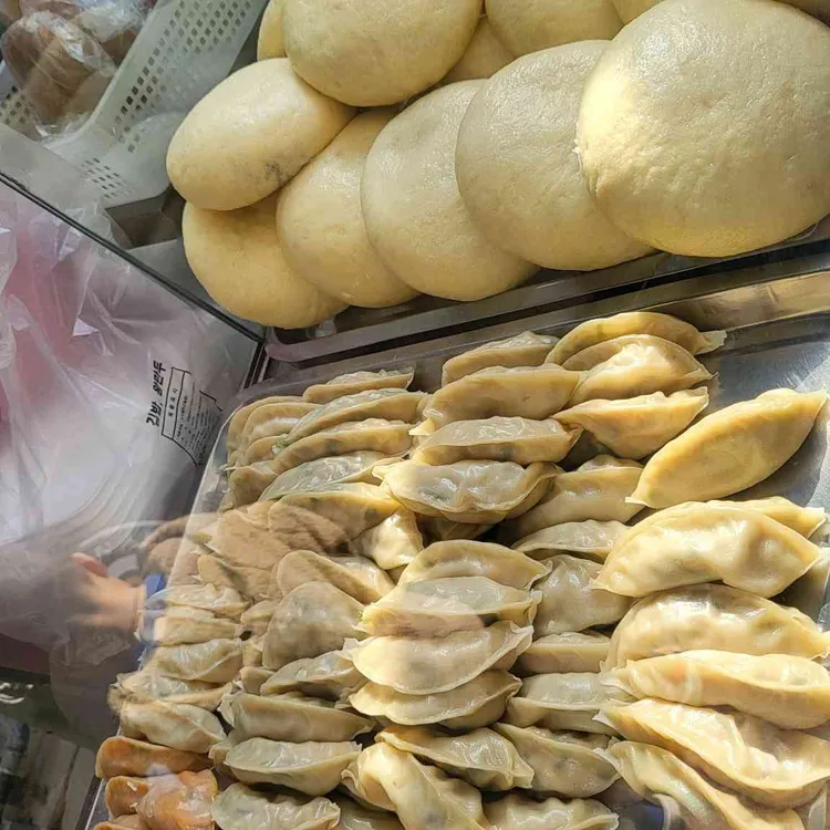 산동만두 공갈빵 사진