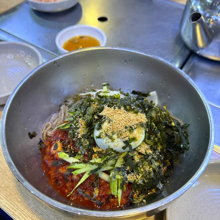 명인강메밀 푸른초장 사진