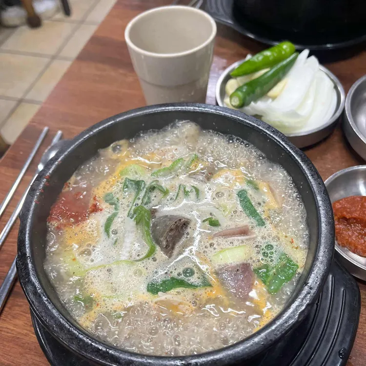 한국순대 사진