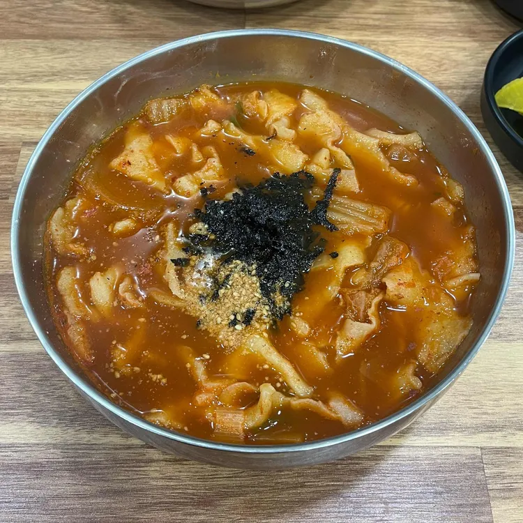 자양수제비 사진