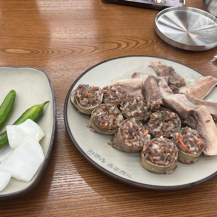 기절초풍 왕순대 사진