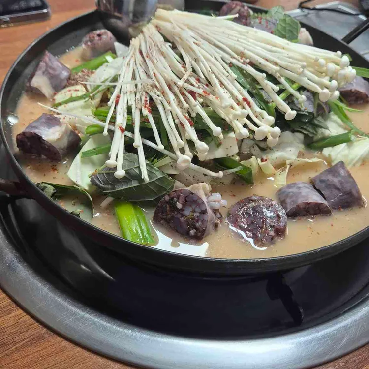 원조마늘순대 사진