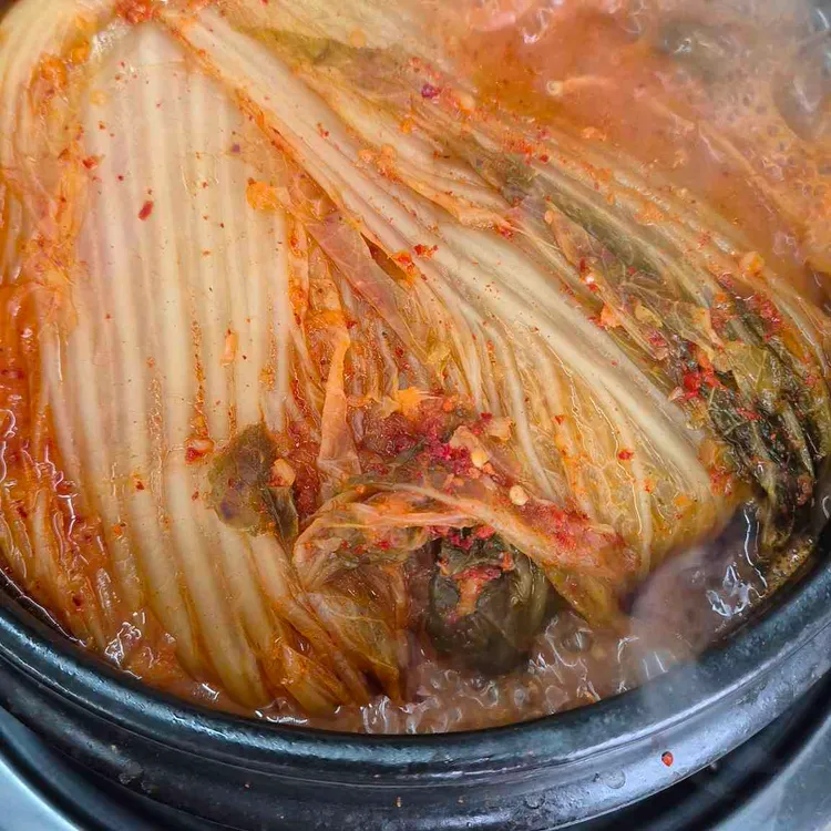동학사 초가집 사진