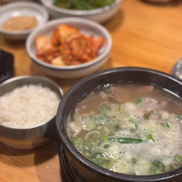 언양 옛날 곰탕 사진