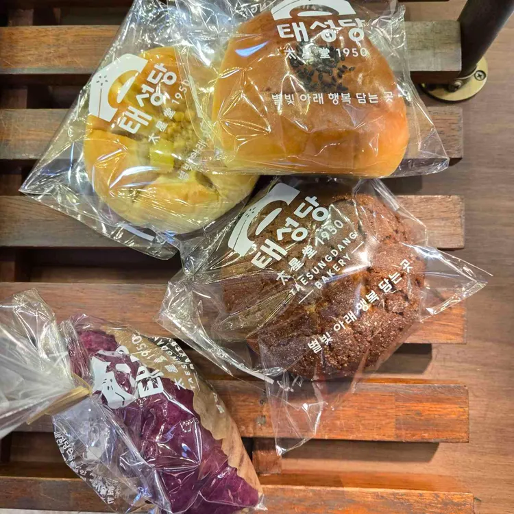 부산국제시장단팥빵 사진