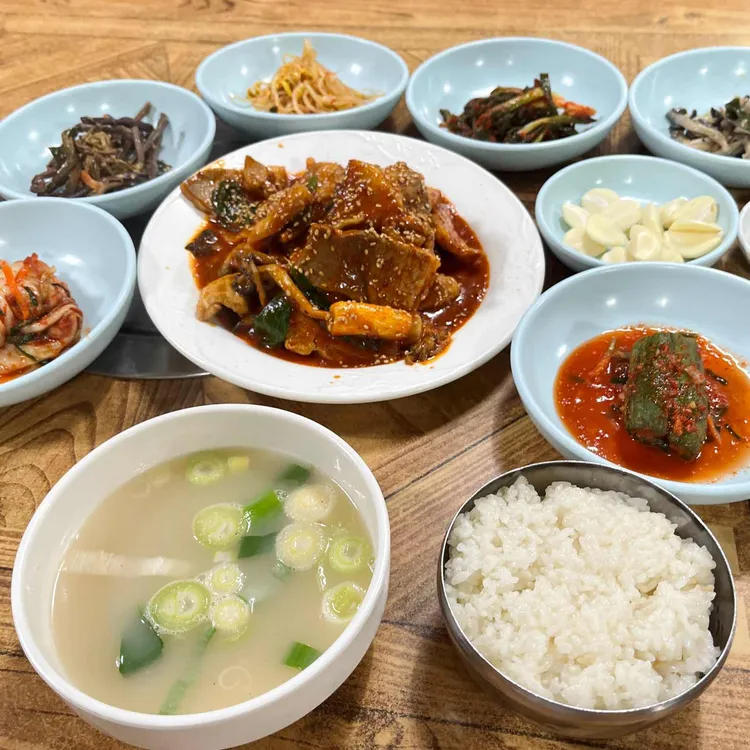 웅진식당 사진