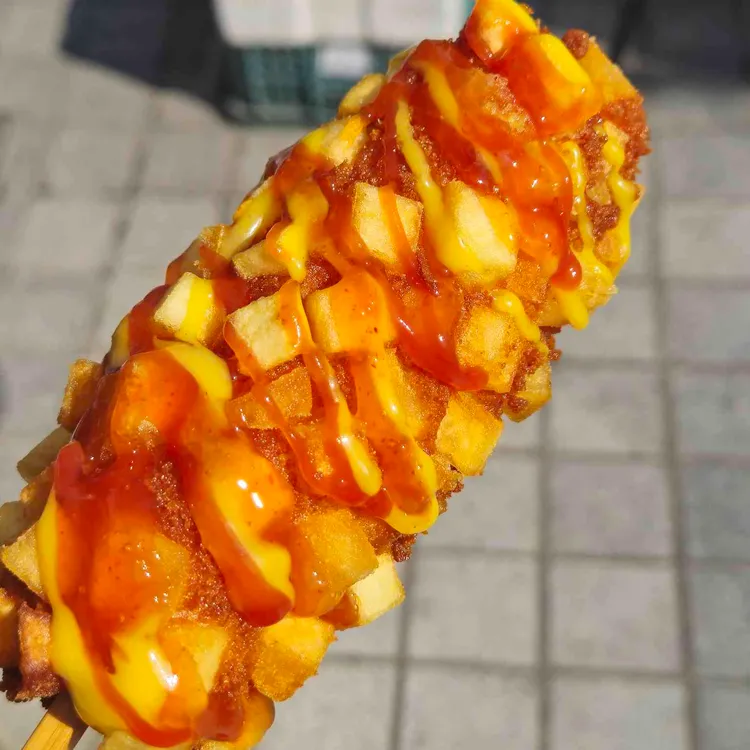 명랑핫도그 사진