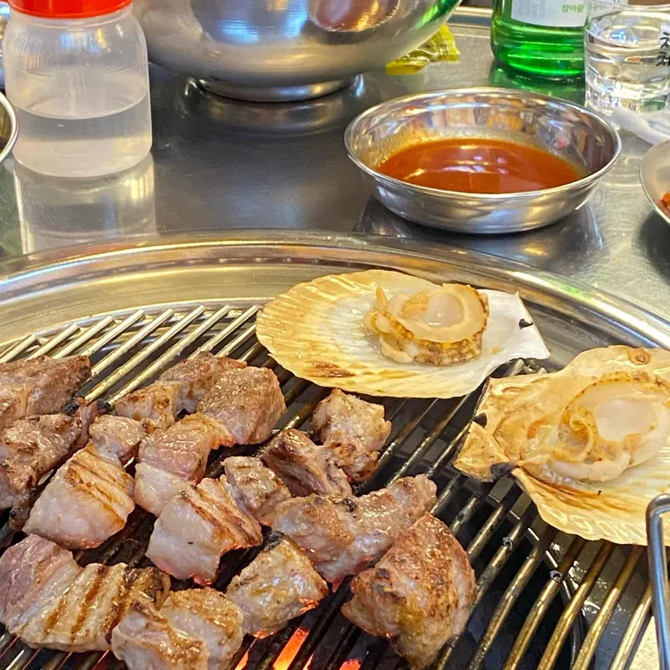 상록회관 연탄구이 사진