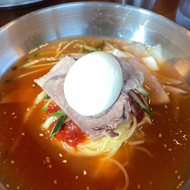 재성밀면 사진