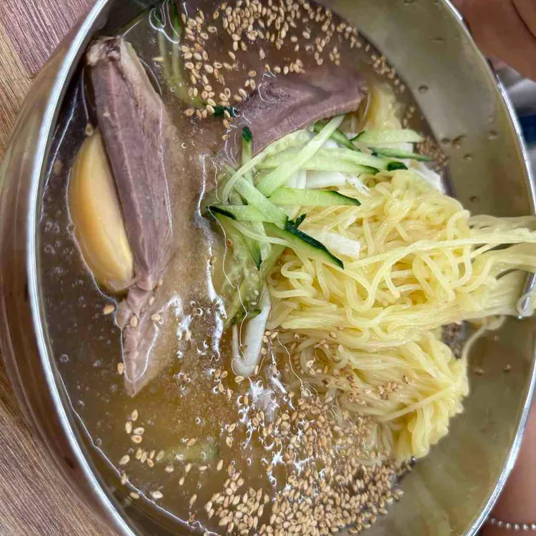 재성밀면 사진