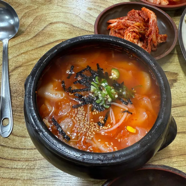 오가리수제비칼국수 사진