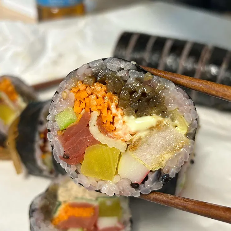 뽕식이네김밥 사진